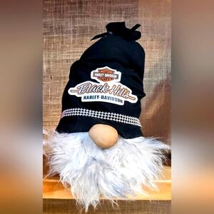 Harley Inspired Handcrafted Black Hills Gnome